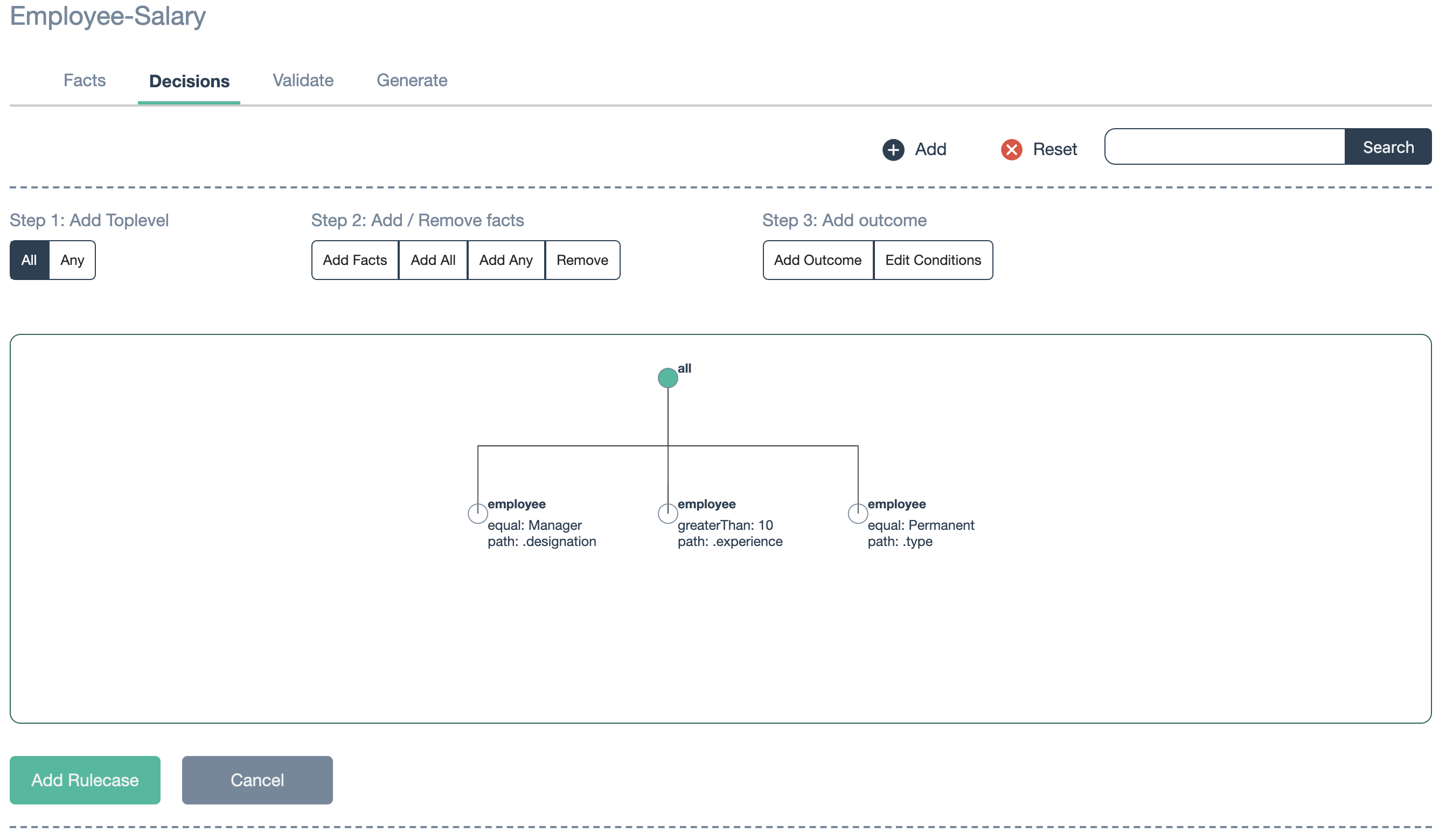 create path decision